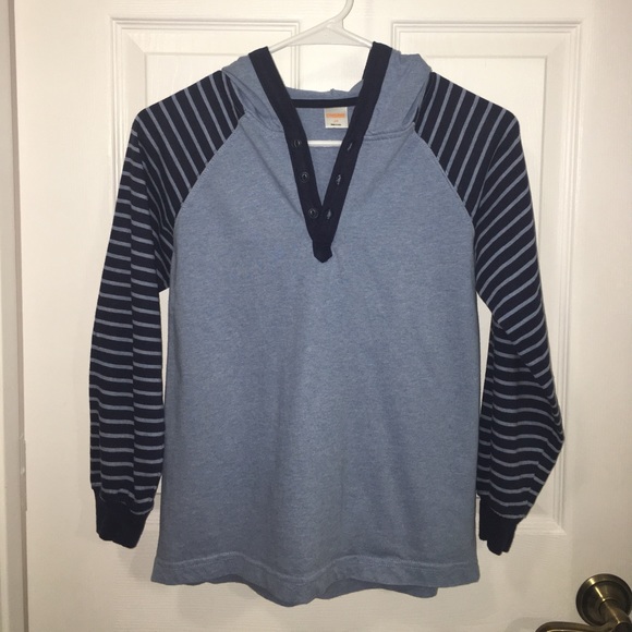 Gymboree Other - Gymboree long sleeve Henley with hoodie