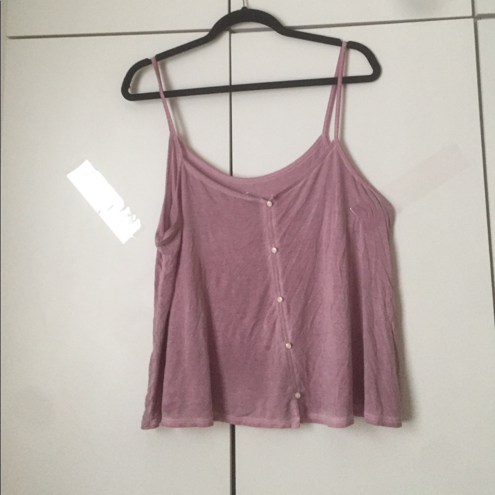 Cute flowey American eagle tank