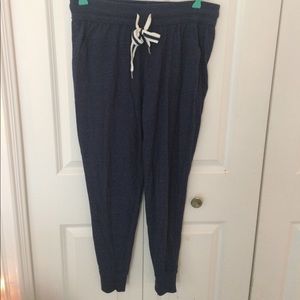 Blue joggers sweatpants