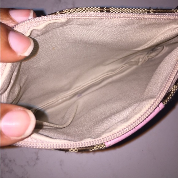 COACH Signature Canvas and Leather Wristlet - Picture 3 of 5