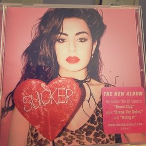 SIGNED Charli XCX Sucker CD