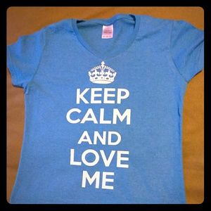 Keep calm woman shirts
