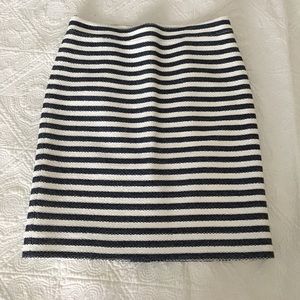 J. Crew Raffia Stripe Skirt