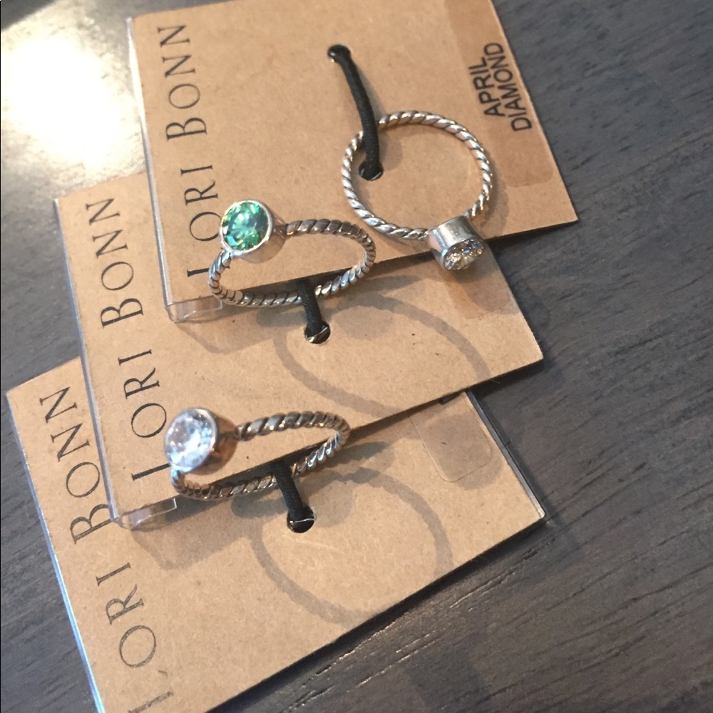 Rings- sterling silver - 3 rings