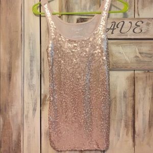 sequin top