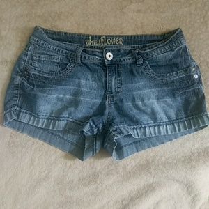 Jean Shorts by Wallflower