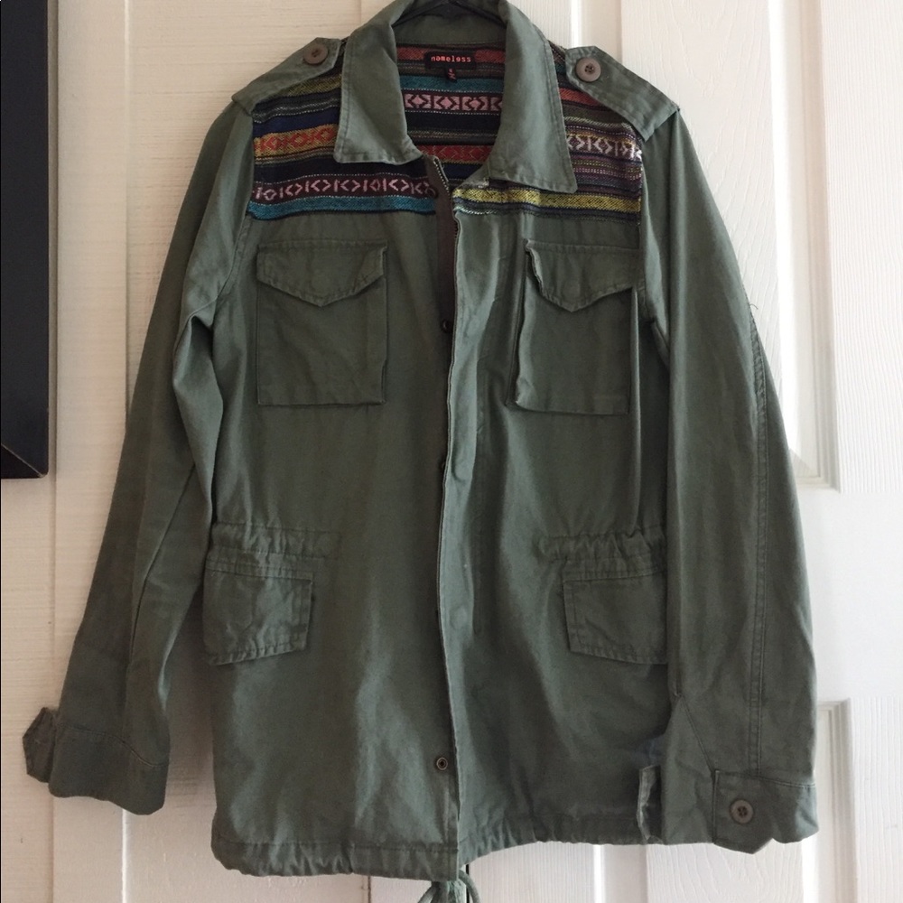 Army green jacket
