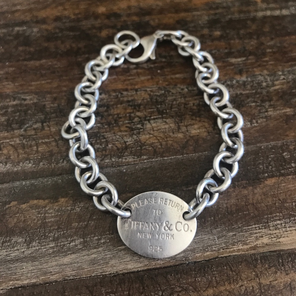 Tiffany & Co. Oval Tag Bracelet