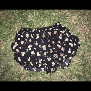 Brandy Melville Sunflower Shorts