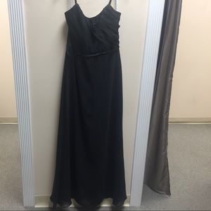Black Alfred Angelo BM dress