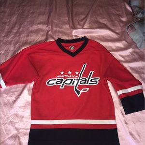Washington Capitals long-sleeve hockey jersey