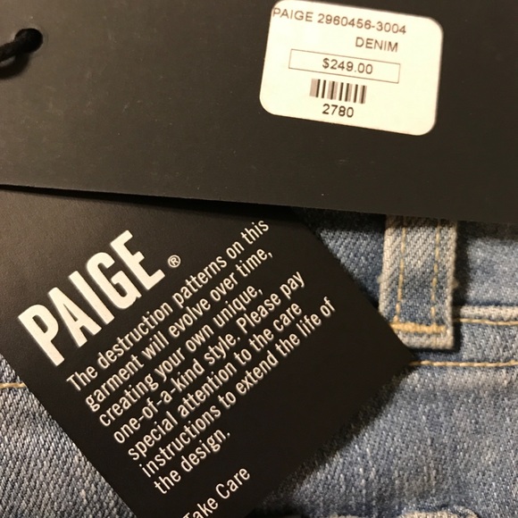 PAIGE Destructed Jean - Picture 6 of 8