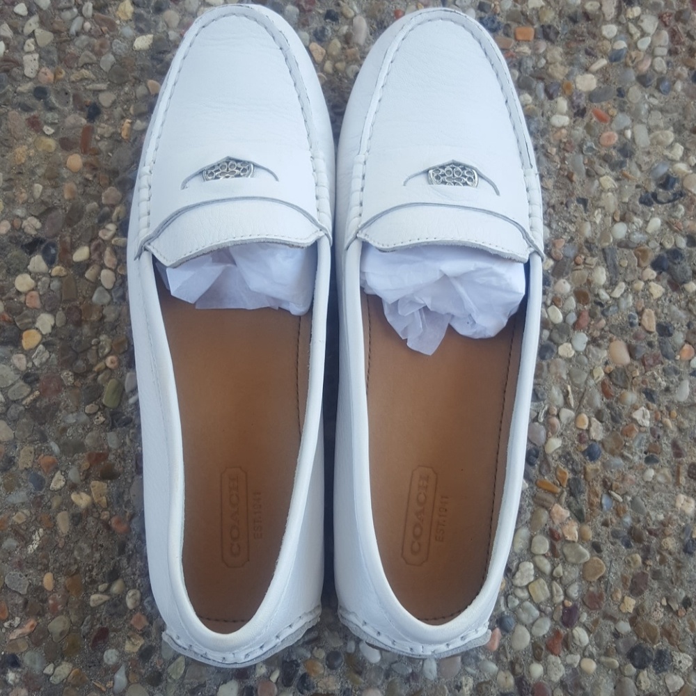 New Coach loafers