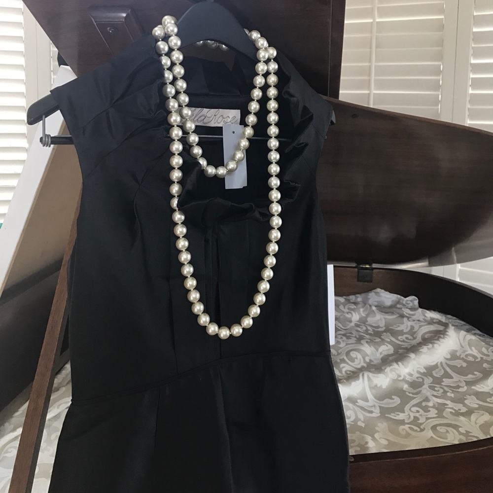 🆕Listing Lela Rose Couture SilkSize 6 Black New❗️