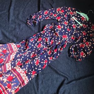 Faithful the Brand Navy Blue Maxi