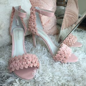 Jeffrey Campbell floral heels