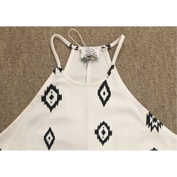 *SOLD*❤️ZARA black and white tunic dress - Picture 3 of 5