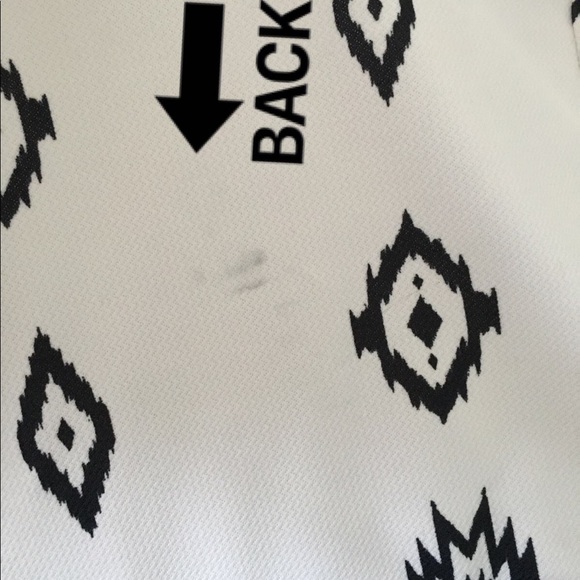 *SOLD*❤️ZARA black and white tunic dress - Picture 4 of 5