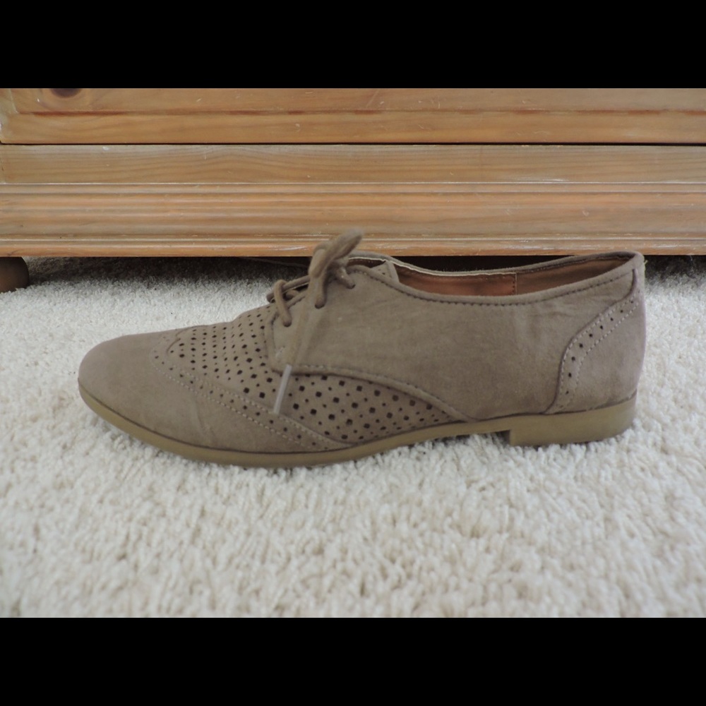 Gray oxfords!
