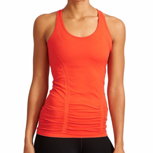 Athleta Fastest track tank Size L Large Orange