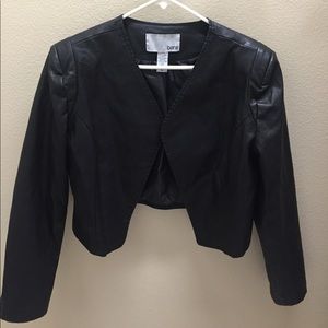Bar iii faux leather jacket, XL