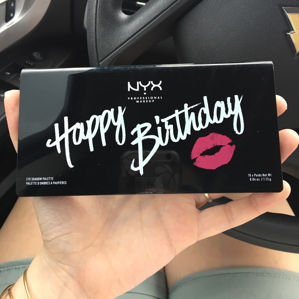 NYX happy birthday palette