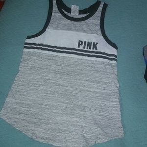 Pink VS muscle tee