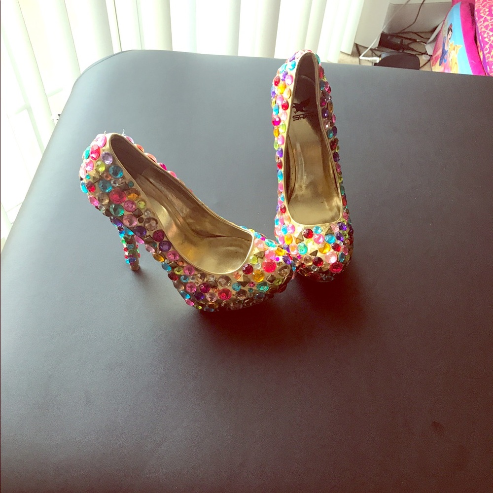 Rhinestones Heels 👠