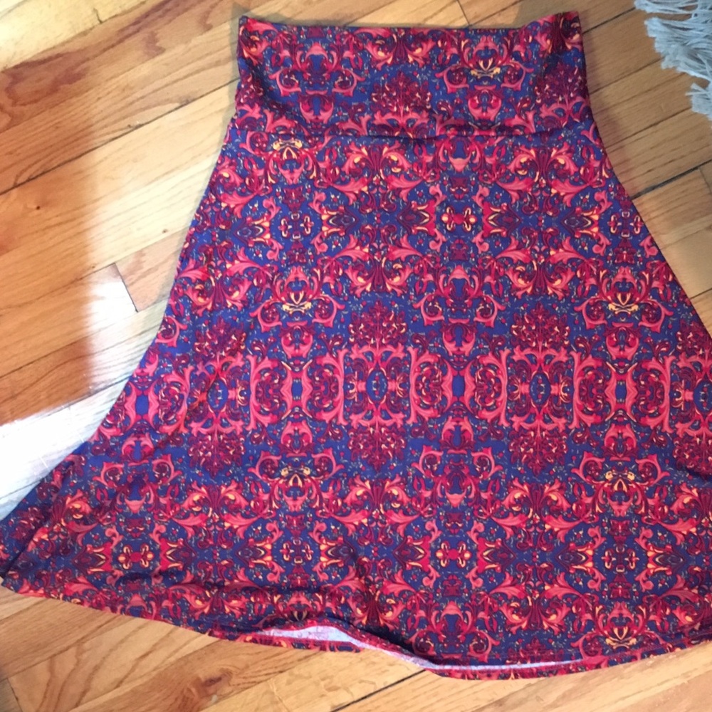 LuLaRoe Azure skirt worn twice