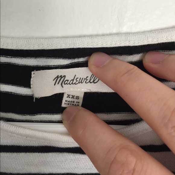 VGUC Madewell forward seam slub tank in XXS. - Picture 5 of 8