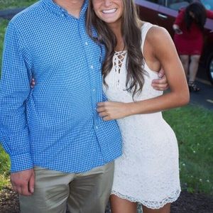 White dress worn once