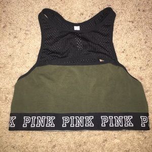 PINK highneck sports bra