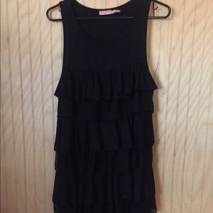 Juicy Couture Jersey Tiered Tank Dress.