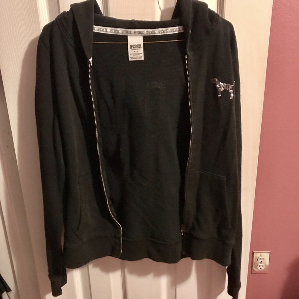 PINK Vic Sec. Sequin Jacket