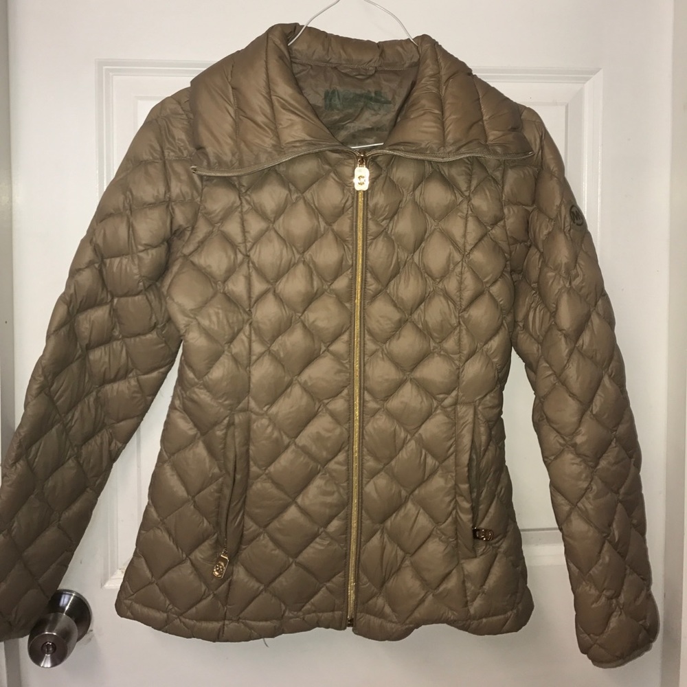 Michael kors khaki jacket
