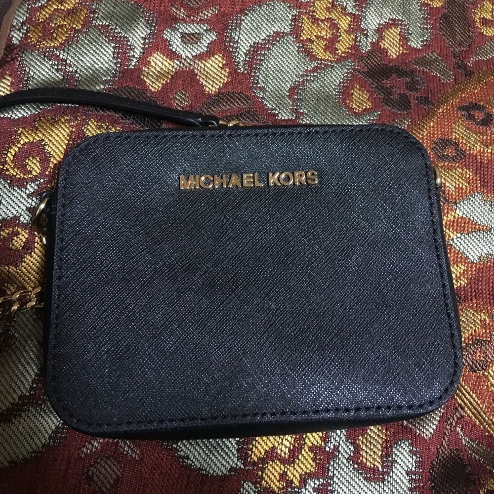 Michael Kors Saffiano Leather Small Crossbody
