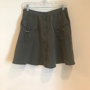 🚫SOLD🚫 Aqua Army Green Skirt