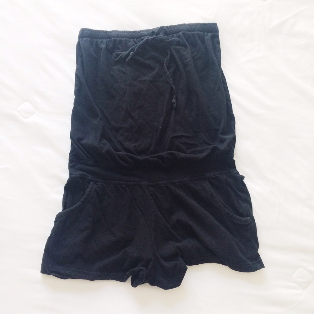 Bandeau Romper Swim Cover Up