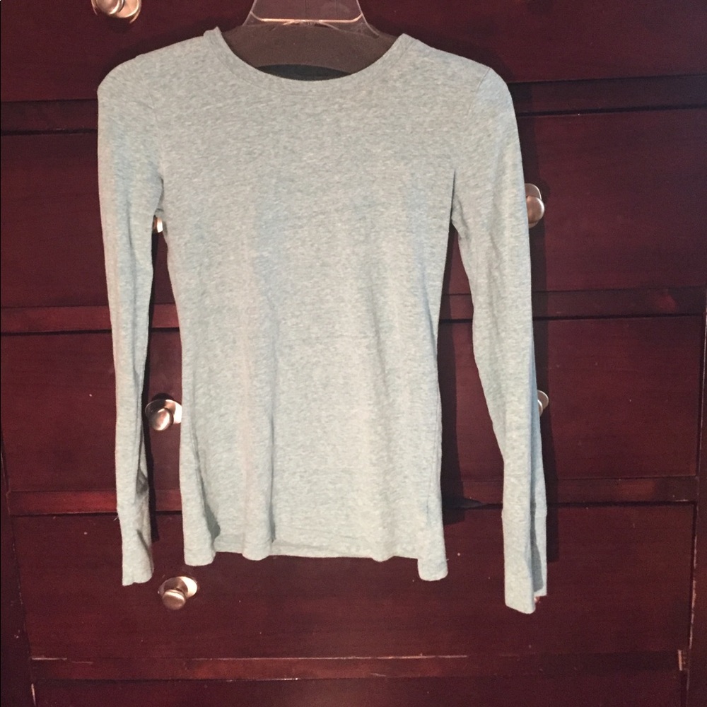 Long sleeve Teal shirt