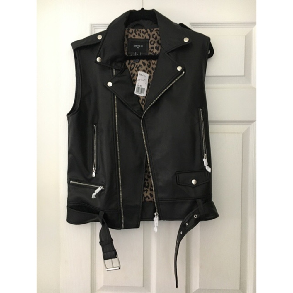 Forever 21 Moto Vest