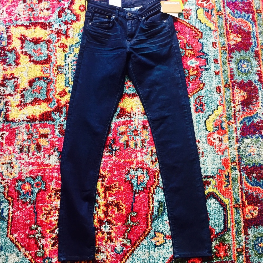 ✨ H&M Dark denim skinny jeans 29/32 NWT