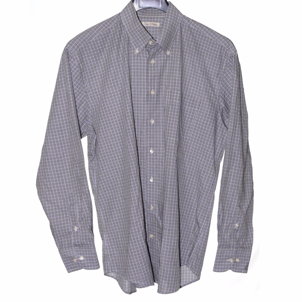Peter Millar (Large ) Purple Black Button Front