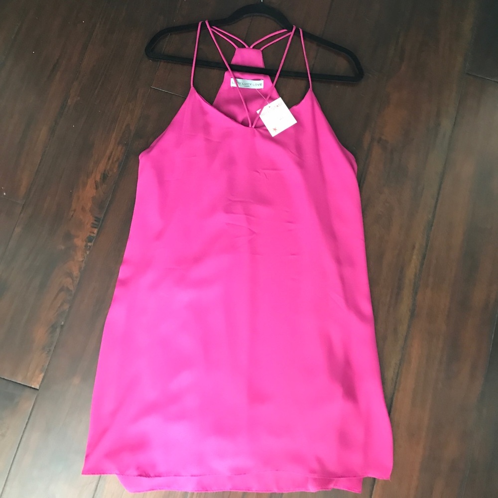 Lucy Lucy Love Magenta Dress