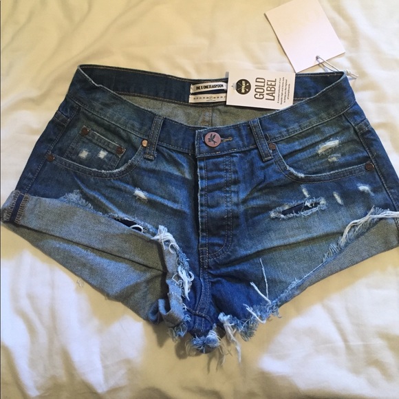 One Teaspoon Pants - NWT One Teaspoon Denim Cutoff Shorts!