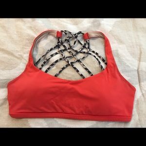 Lululemon "Free To Be Wild" sports bra- size 10