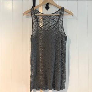 Lace J.Crew tank top