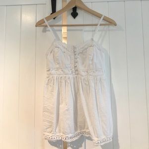White J.Crew Tank top