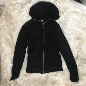 Black Lululemon Scuba Hoodie