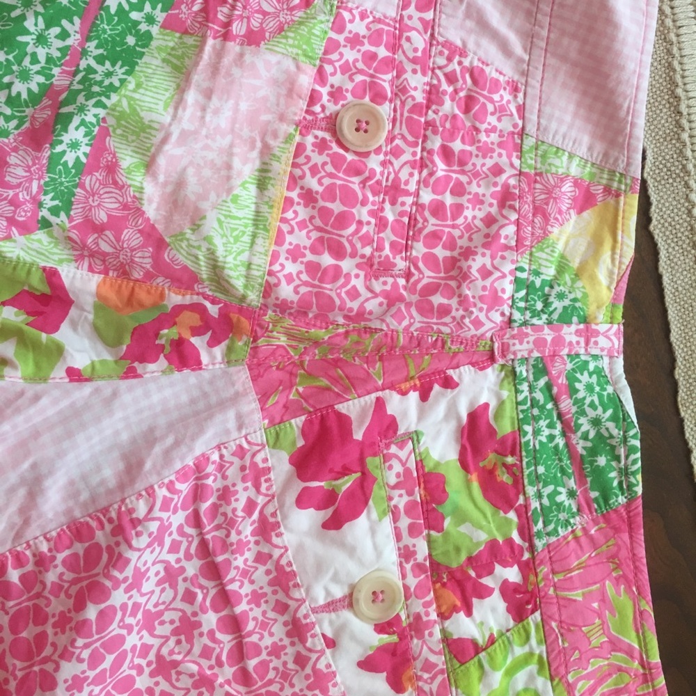 Lilly Pulitzer Size 2 Patchwork Shorts - image 4