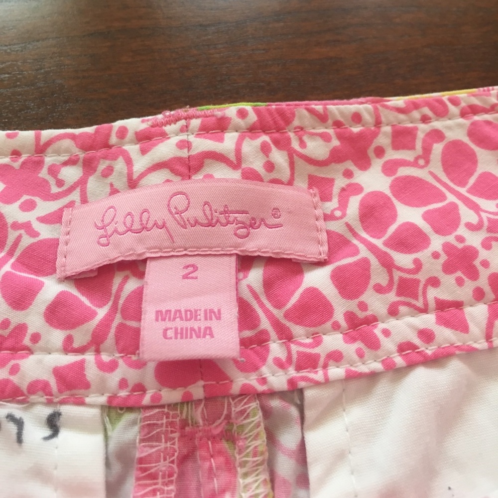 Lilly Pulitzer Size 2 Patchwork Shorts - image 5